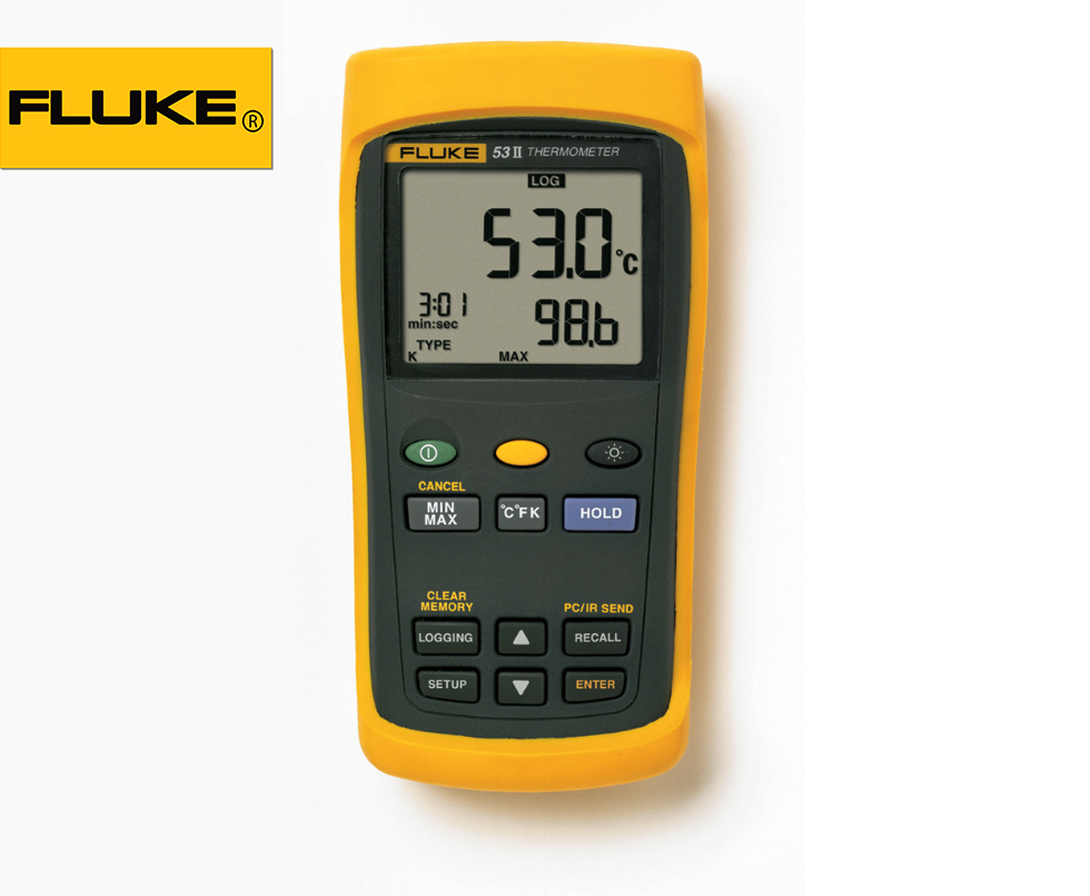 Fluke 53-II/53-II B 单输入数字温度表