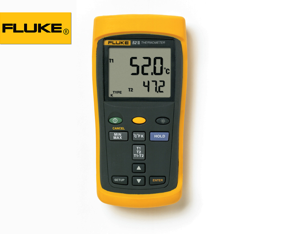 Fluke 52-II 双输入温度表