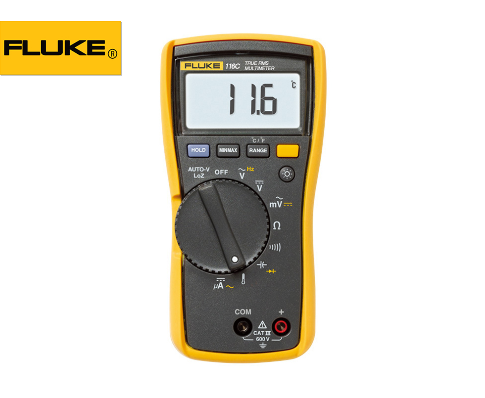 Fluke 116C掌上型真有效值数字万用表