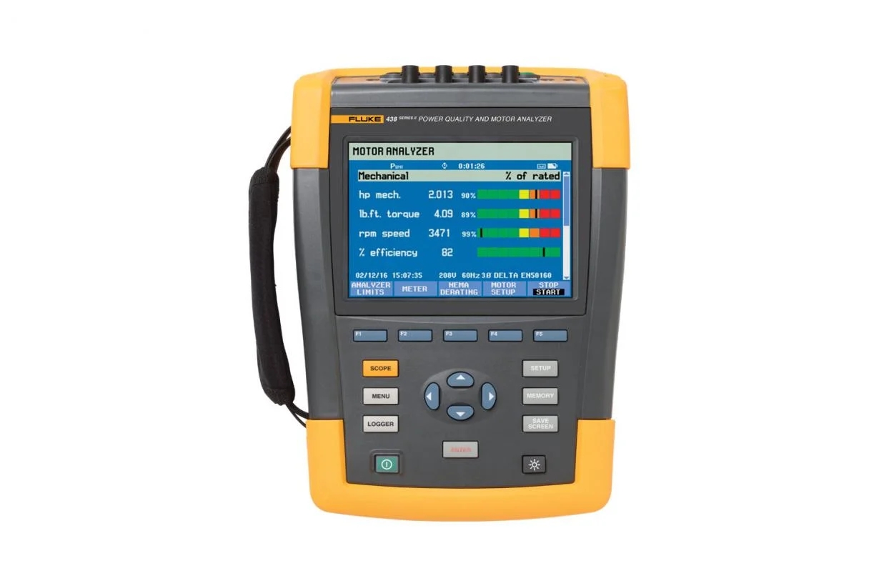 Fluke 438-II 电机效率和电气性能综合测试仪