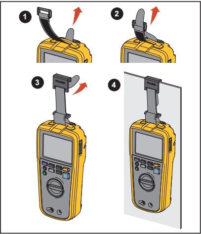 FLUKE279FC经济型万用表热像仪的按键说明